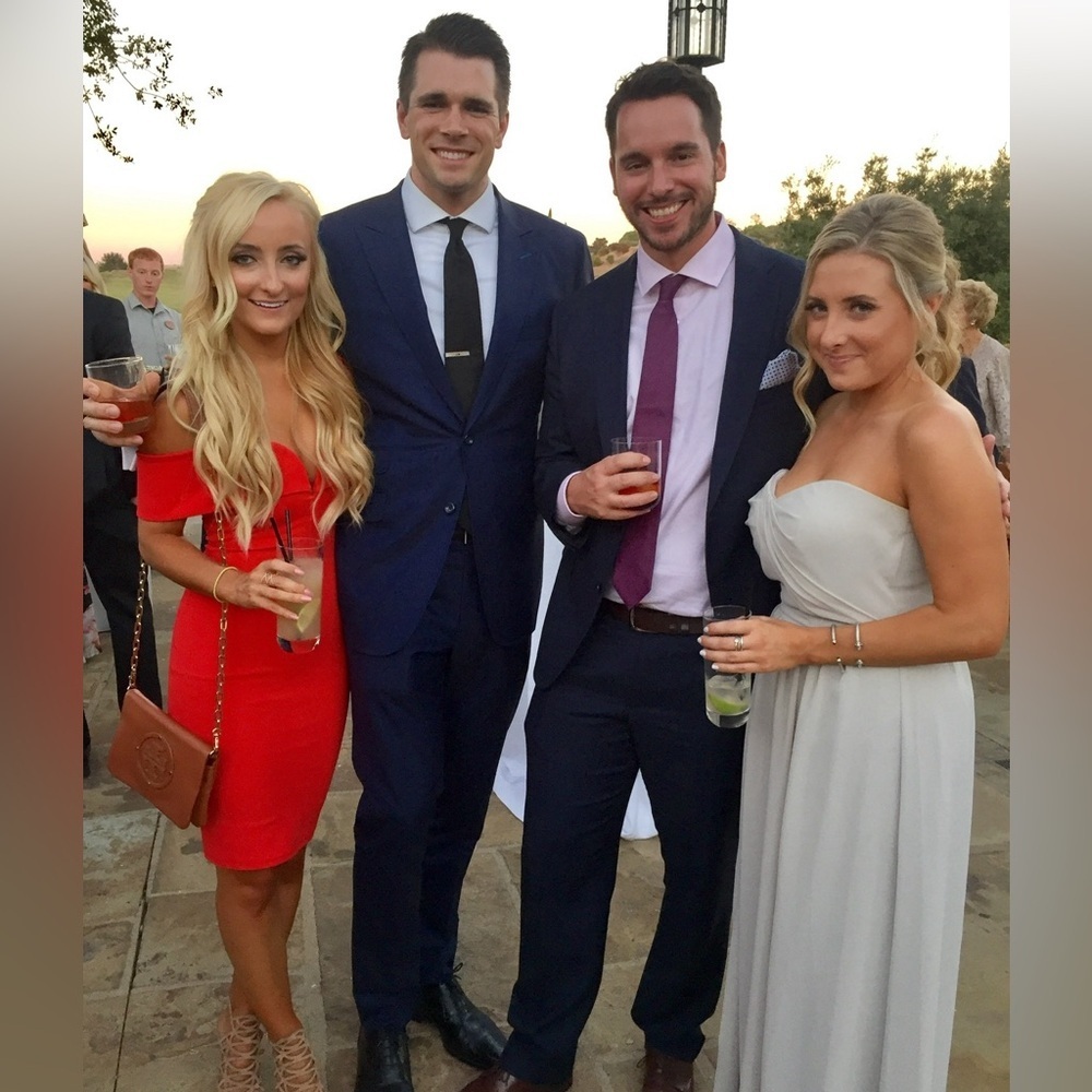 Nookie Red Off the Shoulder Midi Dress - Picture 4 of 5